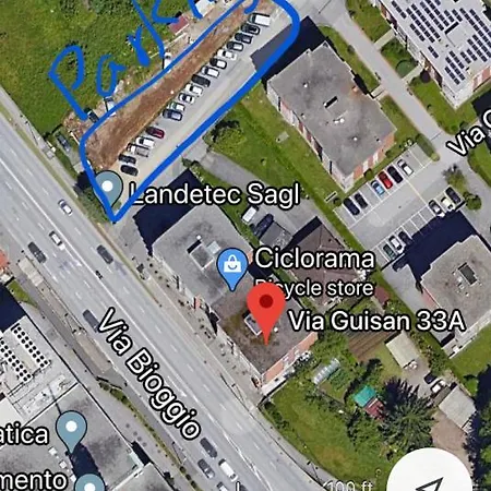 Проживание в семье 33a - No Bikes - Self Check-in - No Reception Лугано